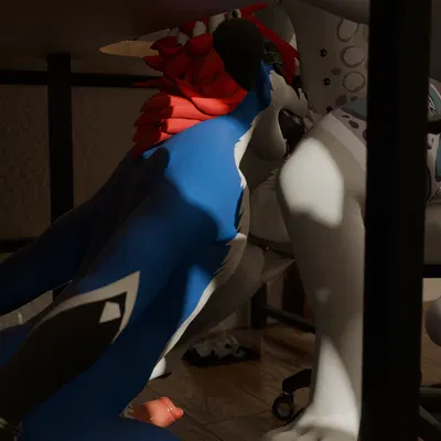 ika (bad dragon) (bad dragon) created by somesnowleopard