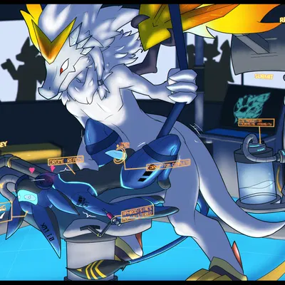 izanagi (bandai namco, digimon) created by izanagi creations