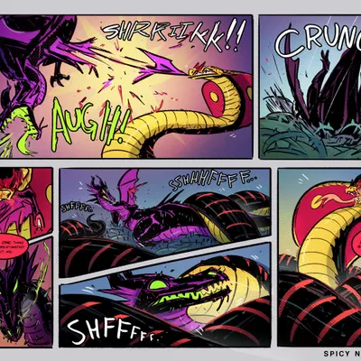 jafar (disney), maleficent (disney, disney's aladdin) created by spicynoodleart