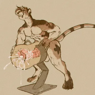 jake (adyrtityger) (kinktober) created by hierro (artist)