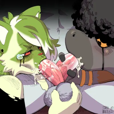 jesse (jaguear), kat (jaguear), willow (yuckydizzy) (nintendo, pokemon) created by stagbeetle (artist)