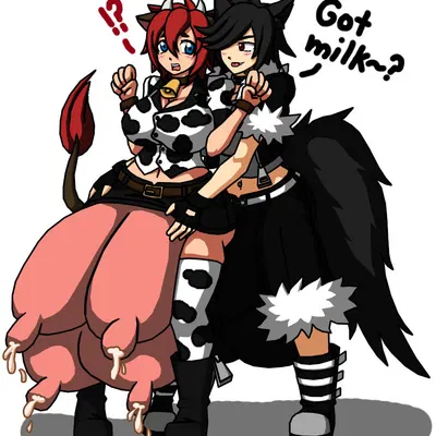 jessy moonlight, kizami whitefang created by whipcream50