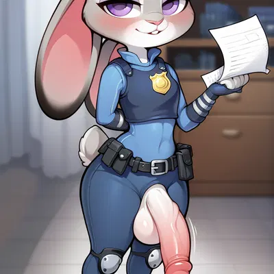 judy hopps (disney, zootopia) created by tiny mint