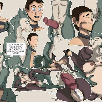 juno (beastars), legoshi (beastars) (beastars) created by jojo97moonlight