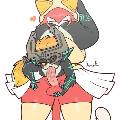 kaka kirlia, midna (arc system works, blazblue) created by jhenightfox