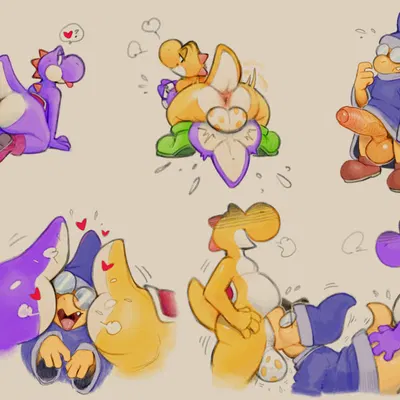 kamek (mario bros, mythology) created by daftpatriot