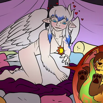 kieri suizahn, rhea snaketail (slightly damned) created by sandentwins