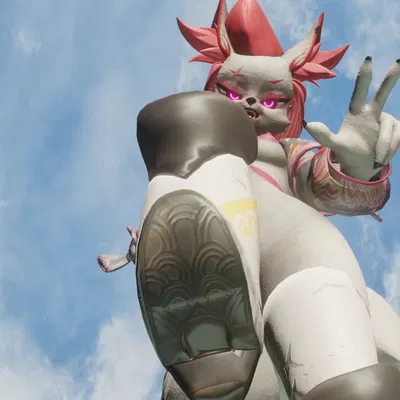 kimiko five-tails (epic games, fortnite) created by blehcolonthree