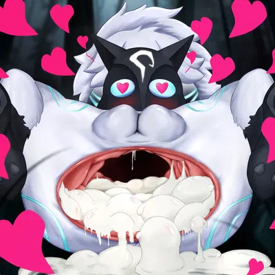 kindred (lol), lamb (lol) (league of legends, riot games) created by feelingfun