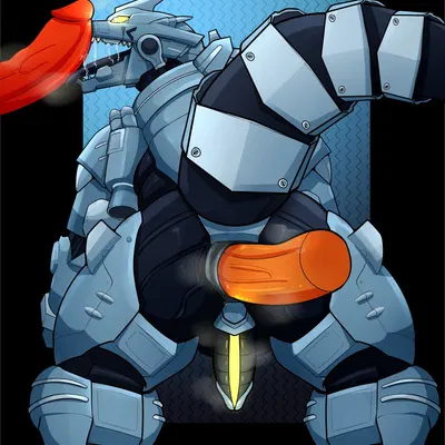 kiryu (godzilla), mechagodzilla (godzilla (series), toho) created by vitzeal