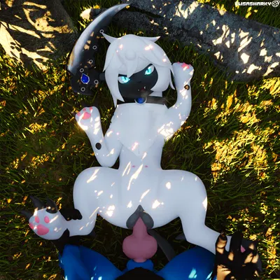 kitos (kitosnightfall), seikyra (kitosnightfall) (nintendo, pokemon) created by elisasharky (artist)