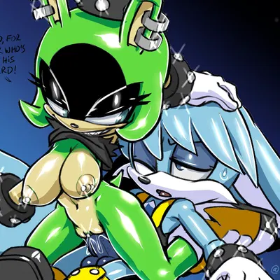 kitsunami the fennec, surge the tenrec (idw publishing, sega) created by rockthebull