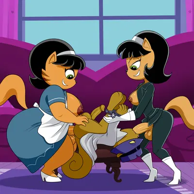 kitty katswell, mrs. katswell, secret squirrel (hanna-barbera, nickelodeon) created by lonbluewolf