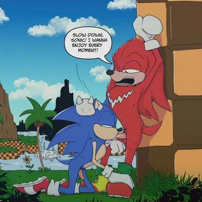 knuckles the echidna, sonic the hedgehog (sega, sonic the hedgehog (series)) created by artietheartbull