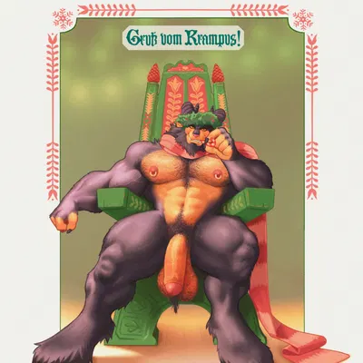 krampus (christmas) created by mezcal (artist)