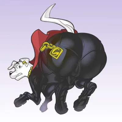 krypto (dc comics, krypto the superdog) created by submarine screw