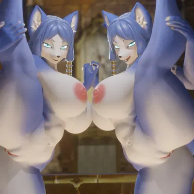 krystal (star fox) (nintendo, star fox) created by wsuphapkun