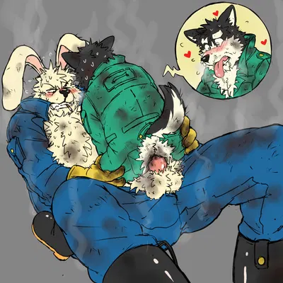 kuroyuki (kemonoharu), shiro (kemonoharu) created by kemonoharu