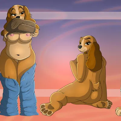 lady (lady and the tramp) (disney, lady and the tramp) created by alpha rain