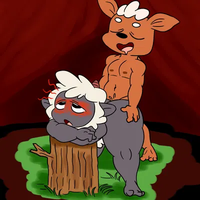 lamb (cult of the lamb) (cult of the lamb, massive monster (studio)) created by usury40