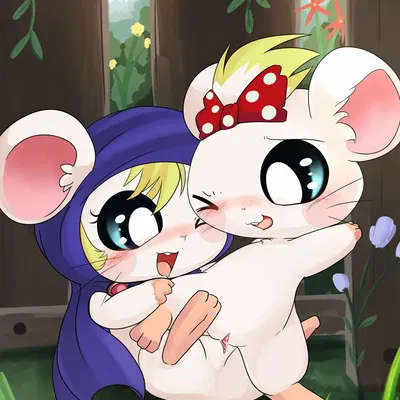 lapis (hamtaro), lazuli (hamtaro) (hamtaro (series)) created by clyndemoon