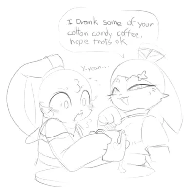 latte (kekitopu), marzi (kekitopu) created by kekitopu