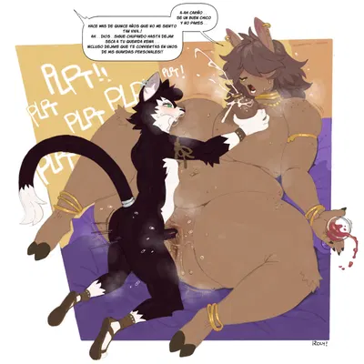 laura (lluxuriouslaura), teacat (cathodecat) created by roly