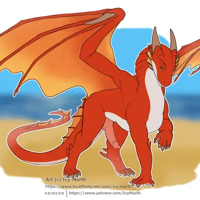 ldrago (european mythology, mythology) created by icy-marth