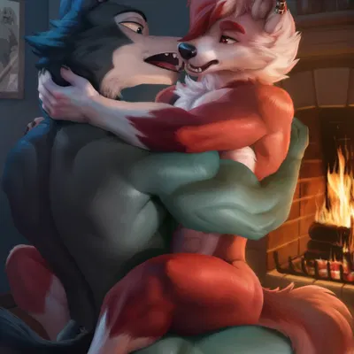 legoshi (beastars), roxas (projektrox) (beastars) created by chicobo