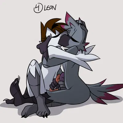 leonzawolf created by pixylbyte