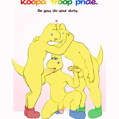 lgbt pride month, mario bros created by dabelette