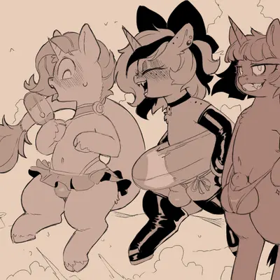 lilith (zajice), twilight sparkle (mlp), yodi (oc) (friendship is magic, hasbro) created by cold-blooded-twilight