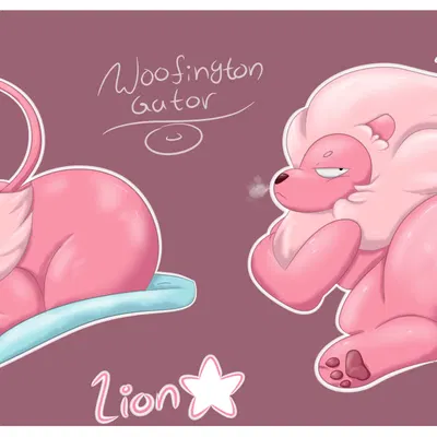 lion (steven universe) (cartoon network, steven universe) created by woofington gator