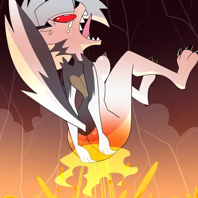 loona (helluva boss) (hellaverse, helluva boss) created by dangerking11