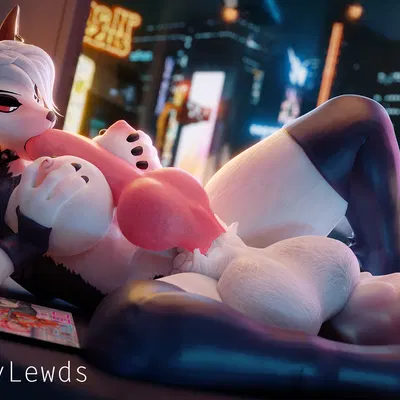 loona (helluva boss) (hellaverse, helluva boss) created by rinny