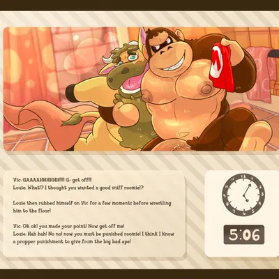 louie (animal crossing), vic (animal crossing) (animal crossing, nintendo) created by haxsmack