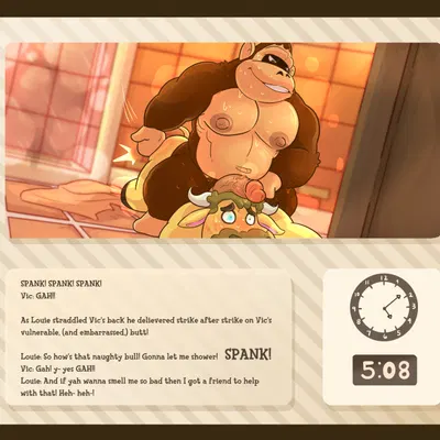 louie (animal crossing), vic (animal crossing) (animal crossing, nintendo) created by haxsmack