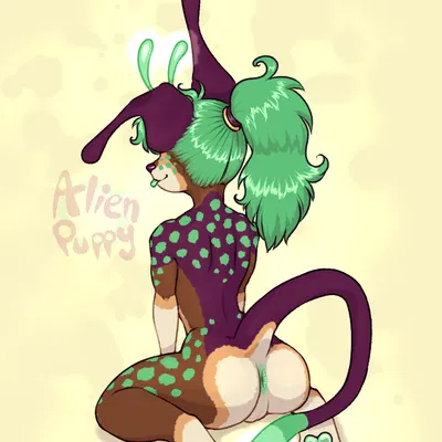 lucky (aliendogfreak) created by aliendogfreak