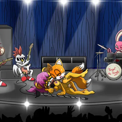 mach the rabbit, max the monkey, miles prower (archie comics, sega) created by raianonzika