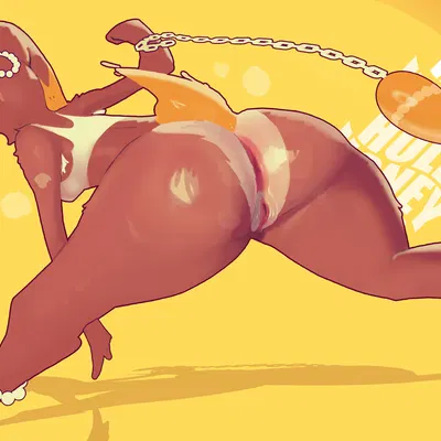 madame bunnassin (annie and the mirror goat) created by catcouch