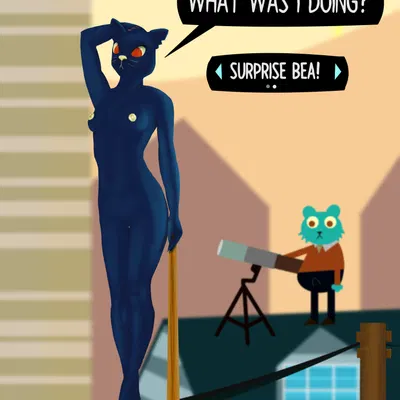 mae borowski, mr. chazokov (night in the woods) created by michelle-buo