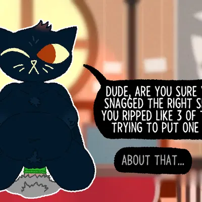 mae borowski (night in the woods) created by dimsun