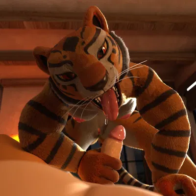 master tigress, mike (nathan w) (dreamworks, kung fu panda) created by nathan w