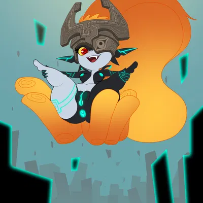 midna (nintendo, the legend of zelda) created by blen bodega