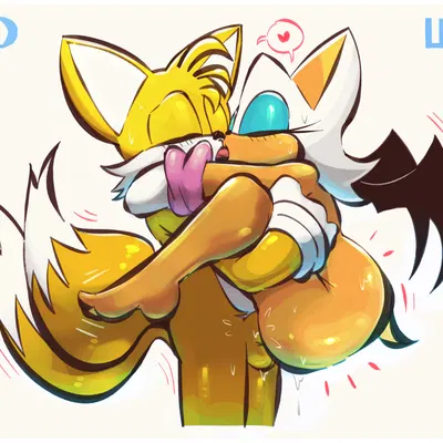 miles prower, rouge the bat (sega, sonic the hedgehog (series)) created by edalv