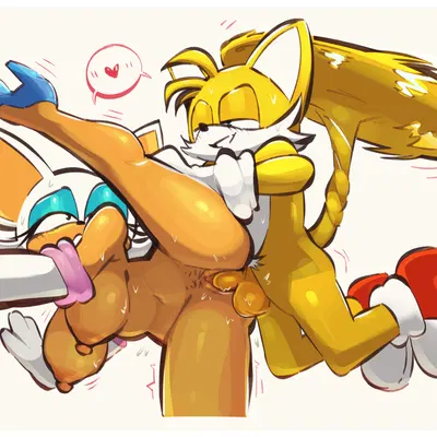 miles prower, rouge the bat (sega, sonic the hedgehog (series)) created by edalv