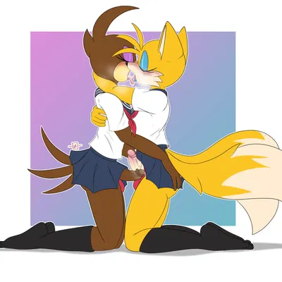 miles prower (sega, sonic the hedgehog (series)) created by vellvetfoxie