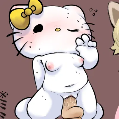 mimmy white (hello kitty (series), sanrio) created by touboutenshi