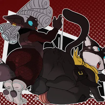 morgana (persona), voss aquablade (atlus, megami tensei) created by felinecanis