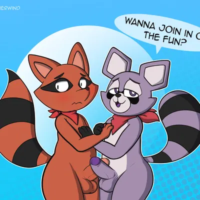 mr. raccoon (resident evil), rambley raccoon (capcom, indigo park) created by sherwind52